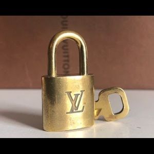 Authentic Louis Vuitton Lock and Key